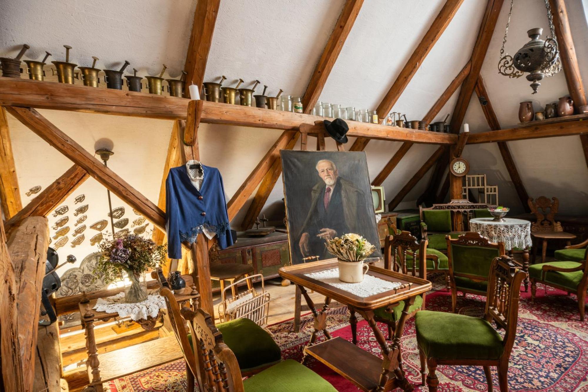 Zemianska Kuria Vachtar Otel Kralova Lehota Dış mekan fotoğraf